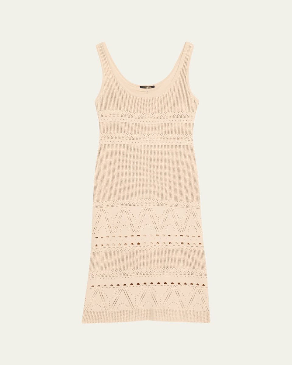 Emerson Scoop-Neck Cotton Knit Dress